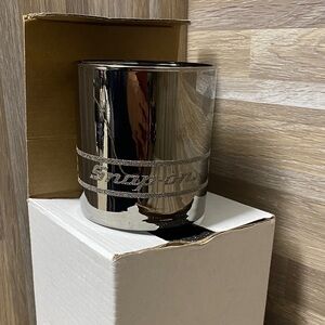 Snap on tools socket and Chrome whiskey class with Logo